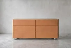 Комод Elegante c фасадами из кожи_3.webp