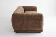 Округлый подлокотник модульного дивана Luca, авторский дизайн WOODFANS