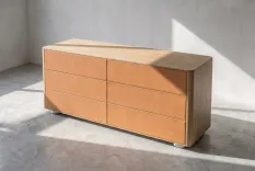 Комод Elegante c фасадами из кожи_2.webp